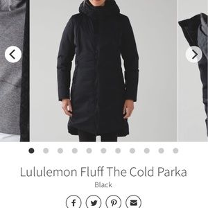 Lululemon Fluff the Cold Parka
